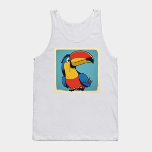 retro bird Tank Top